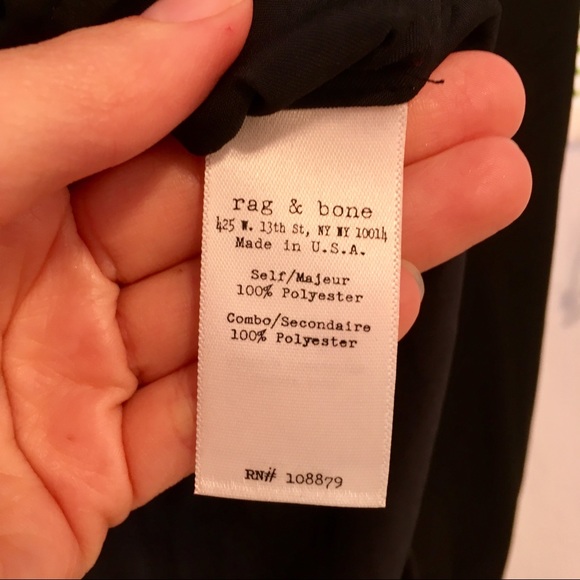 EUC Rag & Bone Button-Up Blouse Size M - Picture 6 of 7